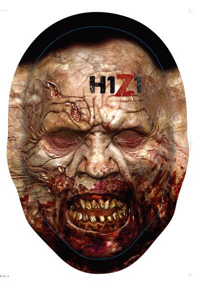 সস্তা মূল্য পিভিসি মাস্ক Holloween জুম্বল মাস্ক